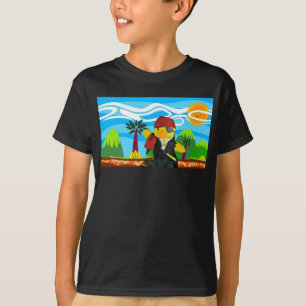Camiseta do Danny Duck o Pirata