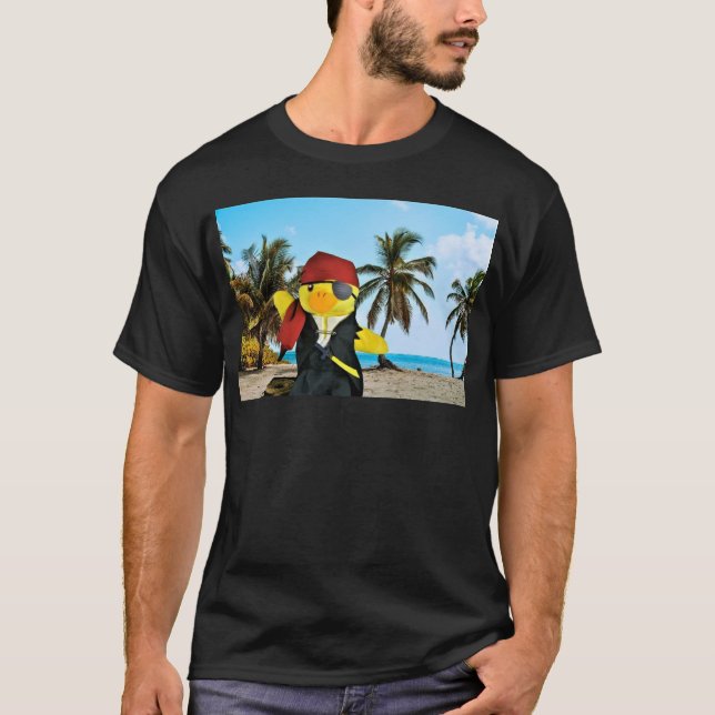 Camiseta do Danny Duck o Pirata (Frente)
