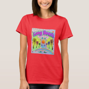 Camiseta do Desejo de Calma de Long Beach