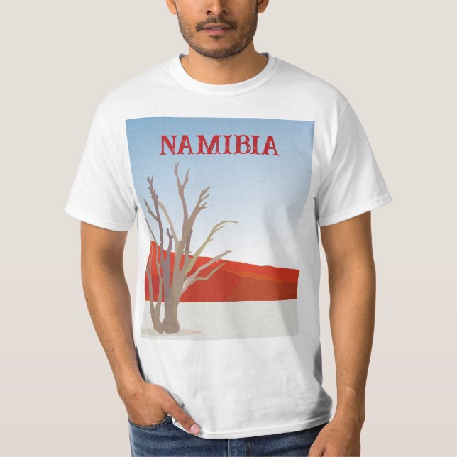 Camiseta do Deserto da Namíbia (Frente)