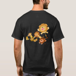 Camiseta do Desfile dos Leões de Cartoon (parte tr
