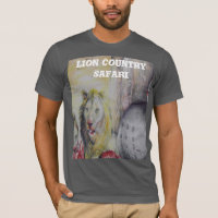 Camiseta do Designer Safari do Lion Country
