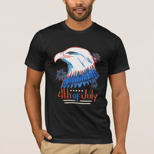 Camiseta do Dia 4 de Julho (Frente)