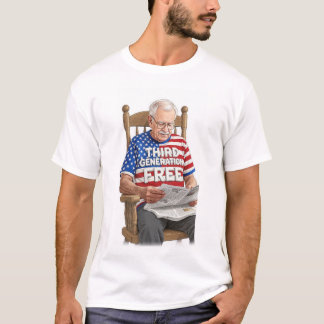 Camiseta do Dia 4 de Julho Orgulho Americano da 3ª