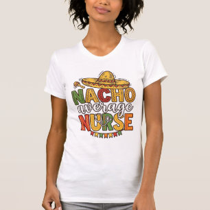 Camiseta Do Dia Cinco De Mayo Do Enfermeiro Médio 