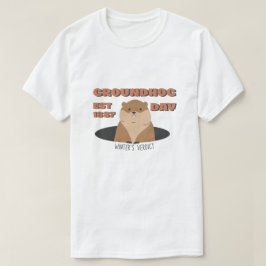Camiseta do Dia da Marmota | Retro EST 1887
