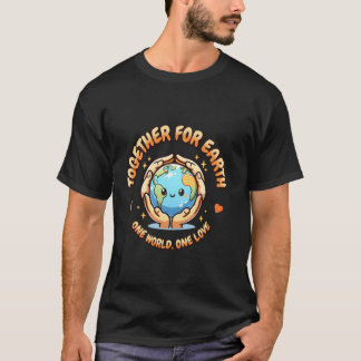 Camiseta do Dia da Terra Crianças Mulheres & Homen