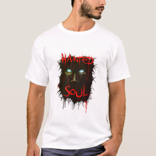 Camiseta do Dia das Bruxas de Almas Assombradas