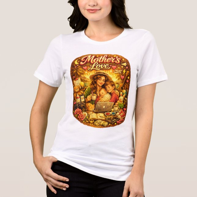 Camiseta do Dia das Mães (Frente)