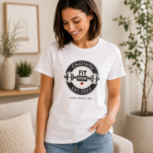 Camiseta do Dia das Mães da Mãe Fitness Moderna Pr