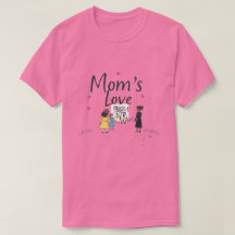 Camiseta do Dia das Mulheres Amor de Mãe