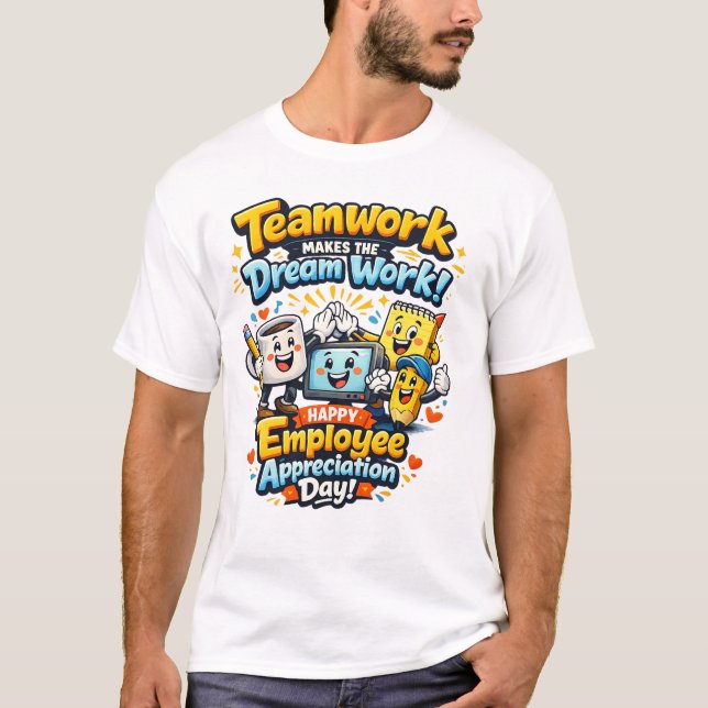 Camiseta do Dia de Apreciação dos Funcionários (Frente)