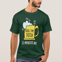 Camiseta do Dia de São Patrício da Cerveja Irlande