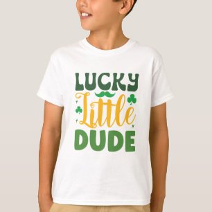 Camiseta do Dia de São Patrício Lucky Little Dude