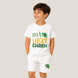Camiseta do Dia de São Patrício 'Sr. Amuleto da So