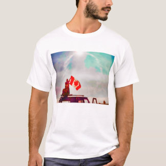 Camiseta do Dia do Canadá com Kevin