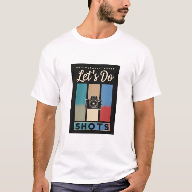Camiseta do Dia do Fotógrafo Artístico (Frente)