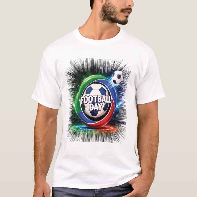 camiseta do dia do futebol mundial (Frente)