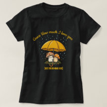 Camiseta do Dia do Melhor Amigo: Cute Mushroom Umb