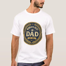 Camiseta do Dia do Pai com Insígnia Vintage de Mel
