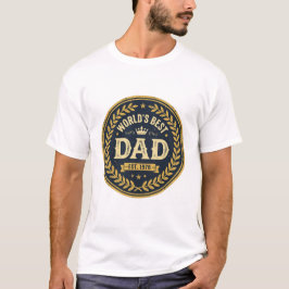 Camiseta do Dia do Pai com Insígnia Vintage de Mel