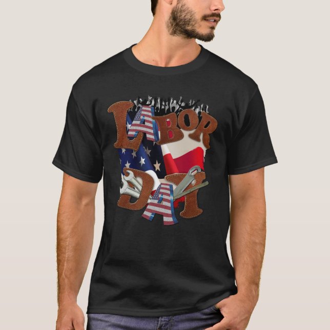 Camiseta do Dia do Trabalho (Frente)