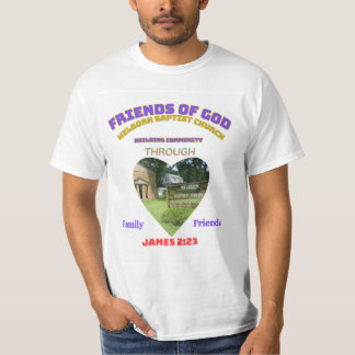 Camiseta do Dia dos Amigos e Familiares