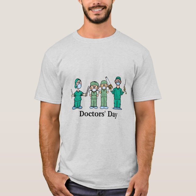 Camiseta do Dia dos Médicos dos Cirurgiões (Frente)