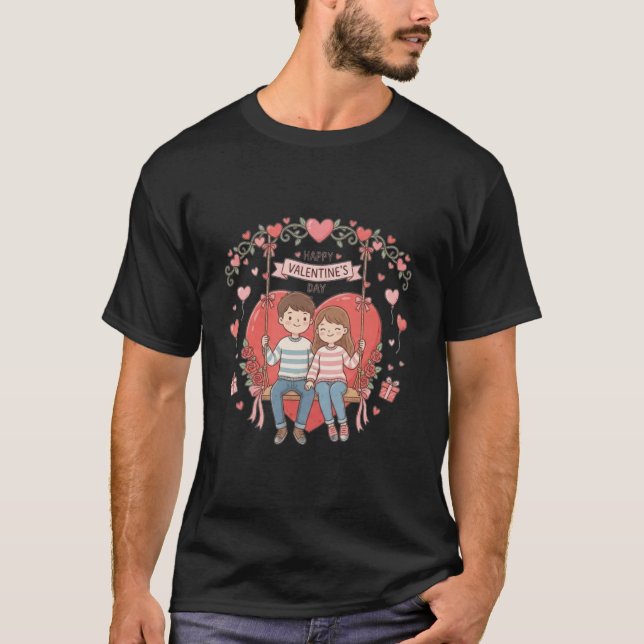  Camiseta do Dia dos Namorados (Frente)