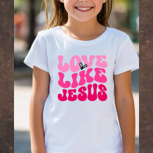 Camiseta do Dia dos Namorados Amor Como Jesus