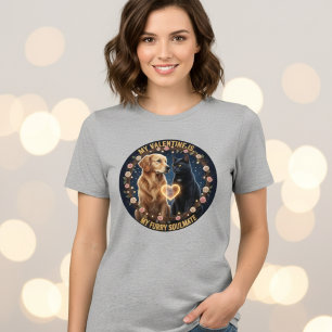 Camiseta do Dia dos Namorados para Mulheres com Ca
