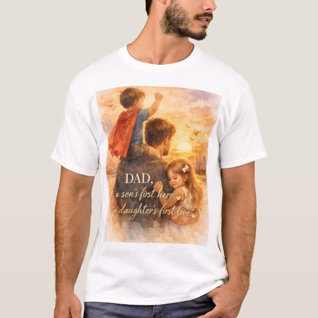 Camiseta do Dia dos Pais (Frente)