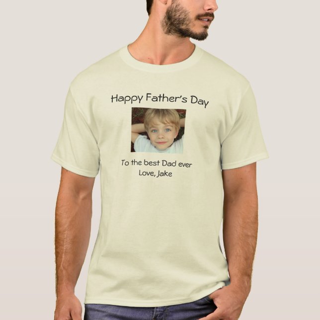 Camiseta do Dia dos Pais personalizada (Frente)