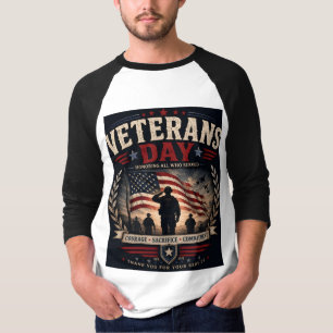 Camiseta do Dia dos Veteranos - Homenageando a Tod