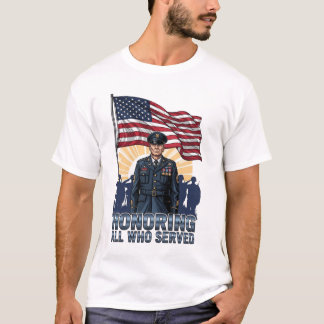Camiseta do Dia dos Veteranos para Homens 