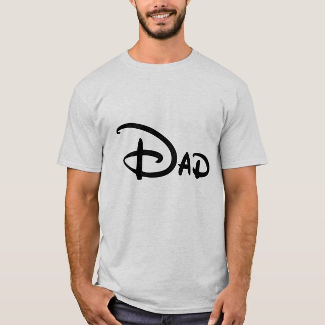 Camiseta do Dia Mais Mágico Papai (Frente)