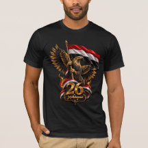 Camiseta do Dia Nacional do Falcão Dourado do Iême