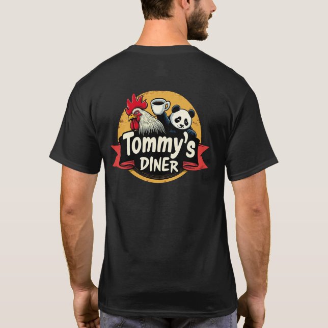 Camiseta do Diner do Tommy (Verso)