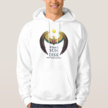 Camiseta do Disco Solar Alado – Prot Egípcio Antig