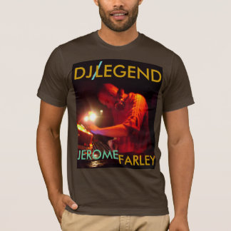 Camiseta , do DJ/, LEGENDA, JEROME, FARLEY - personalizado