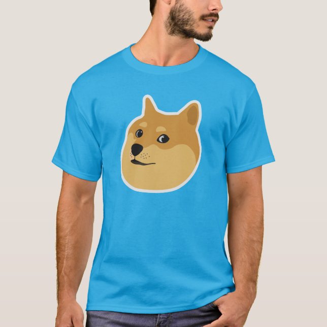 Camiseta Do Doge do t-shirt shibe muito tal estilo (Frente)