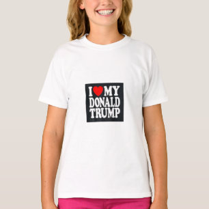 Camiseta do Donald Trump para Meninas