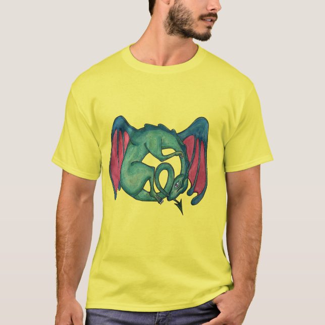 Camiseta do Dragão de Spike (Frente)