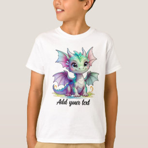 Camiseta do Dragãozinho Pastel
