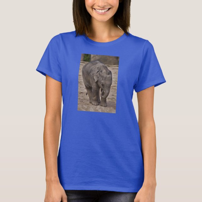 Camiseta do Elefante Bebê (Frente)