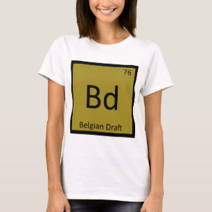 Camiseta do Elemento de Química Engraçado da Raça