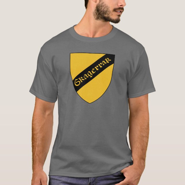 Camiseta do Escudo Skagerrak (Frente)