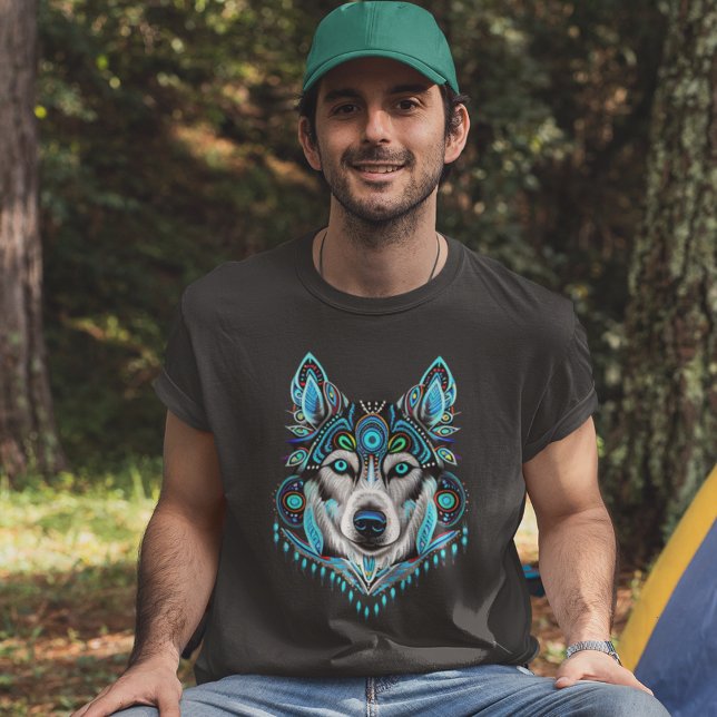 Camiseta do Espírito Animal Cachorro (Criador carregado)