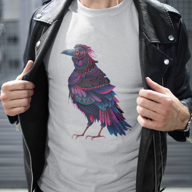Camiseta do Espírito Animal Corvo (Criador carregado)