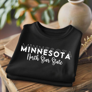 Camiseta do Estado da Estrela do Norte de Minnesot